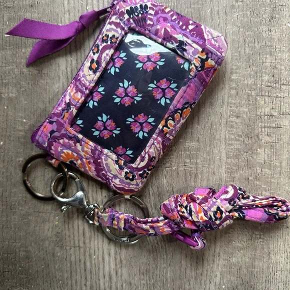 Vera Bradley Zip ID case - Picture 2 of 2